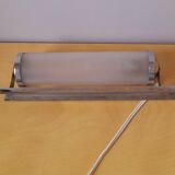 Art deco frosted glass wall lamp 1930