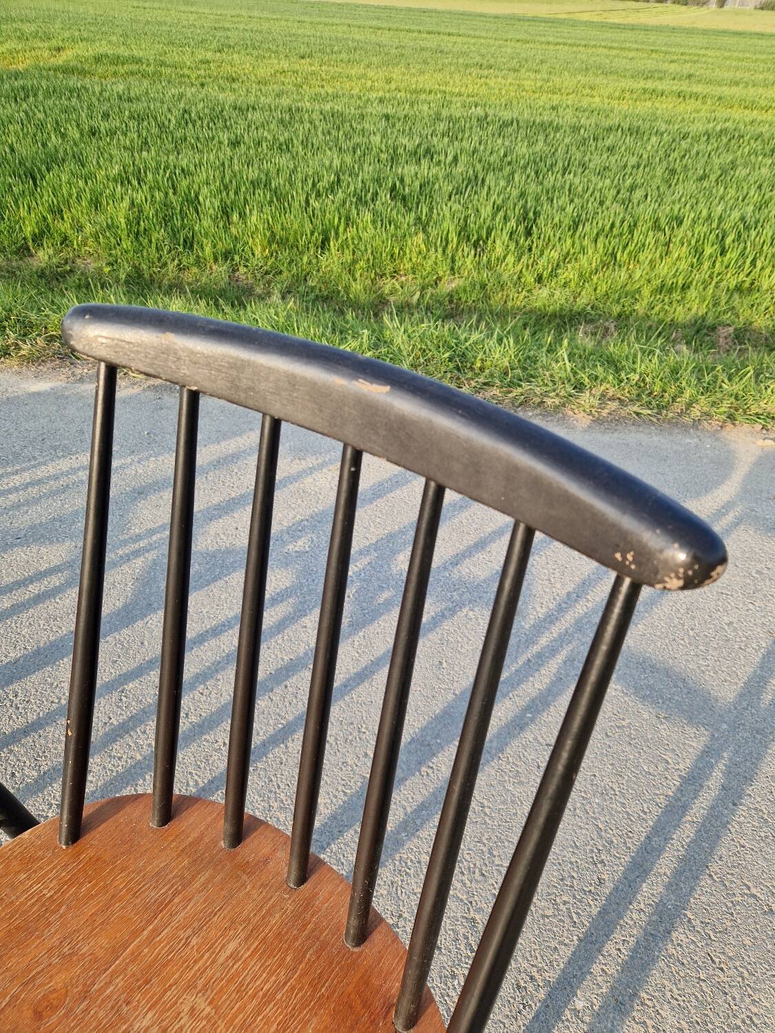 Set of 6 Fannett Scandinavian chairs by Ilmari Tapiovaara 1960.