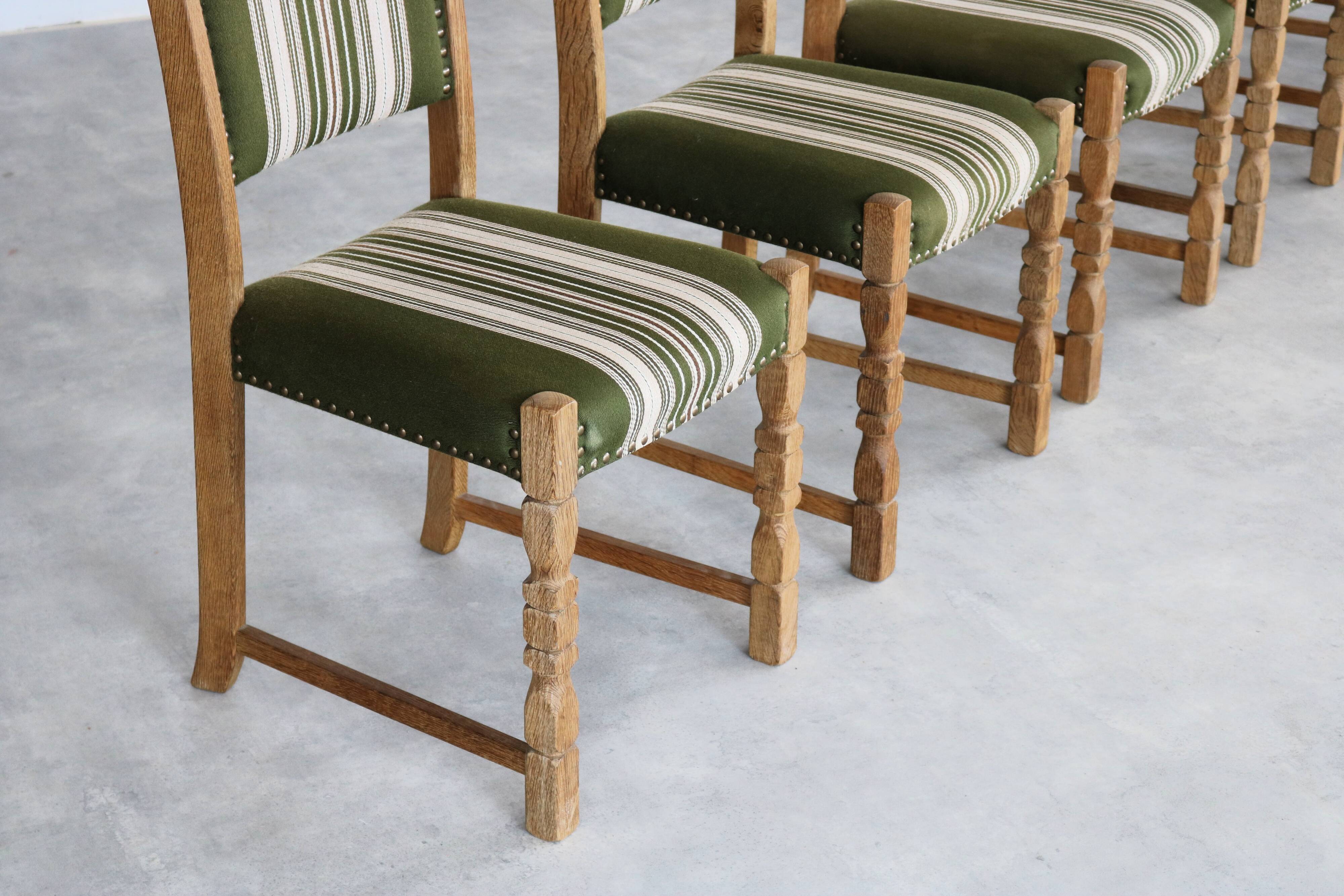 brutalist dining chairs | vintage chairs | 1960s | oak