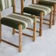 brutalist dining chairs | vintage chairs | 1960s | oak