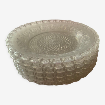 Molded glass plates