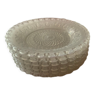 Molded glass plates
