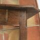 Flat desk in Louis XV style oak, early XXth