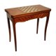 Mahogany game table in the Louis XV style