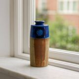 Mid-century modern studio art ceramic vase by Inger Persson for Rörstrand, 1970s