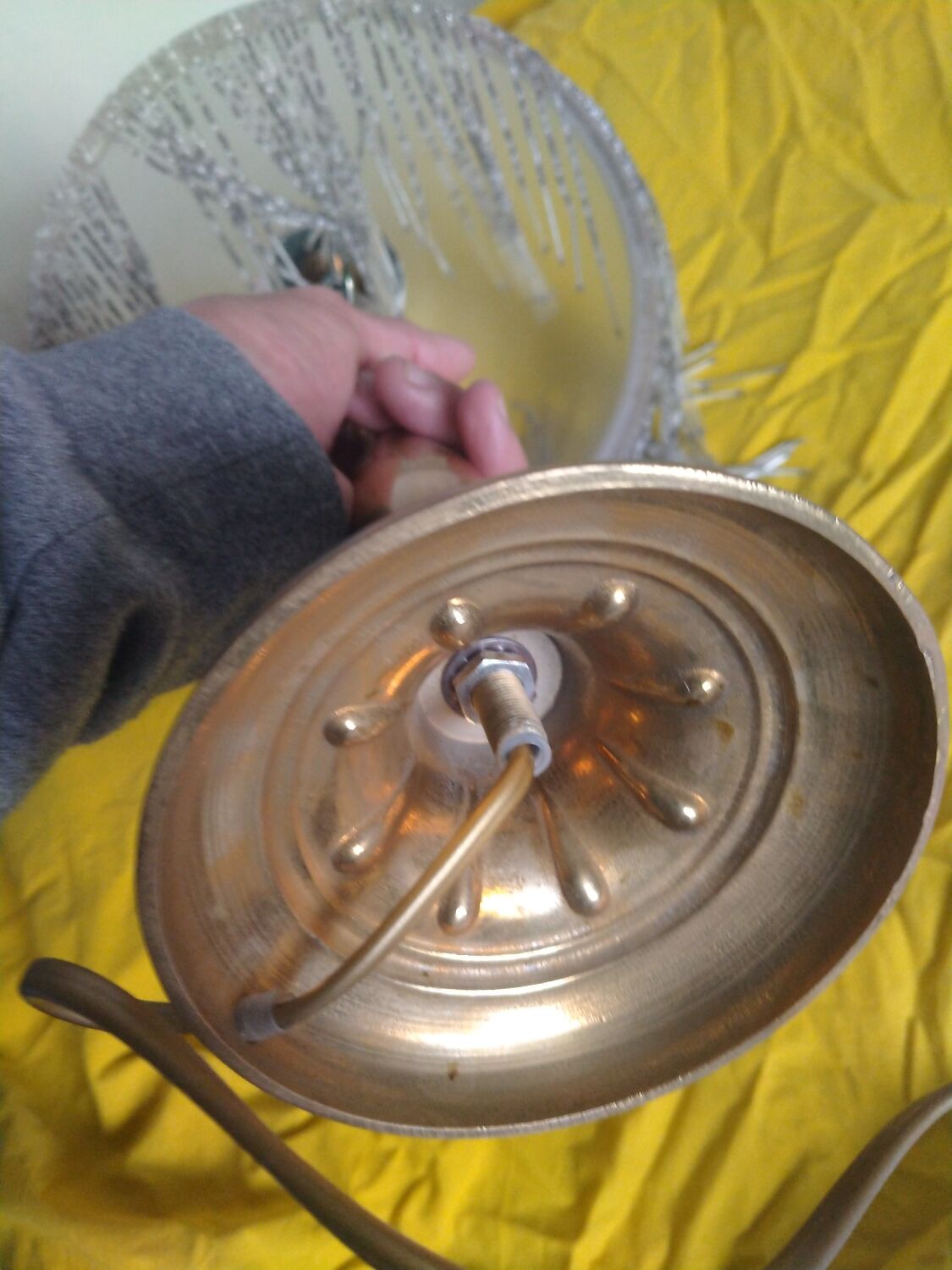 Art Nouveau style lamp