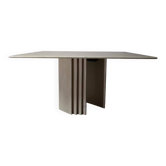 Table à manger en travertin, Italie, années 1960