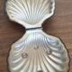 Antique butter dish in silver plate