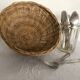 Cloche en osier tressé, campagne chic, cuisine