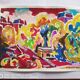 Pierre Lacroux (1909-1993) Gouache on paper 24 x 32 cm - from 1989 - (295)