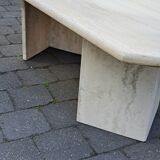 Table basse travertin.