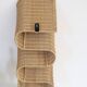 rattan wave wall-mounted magazine holder