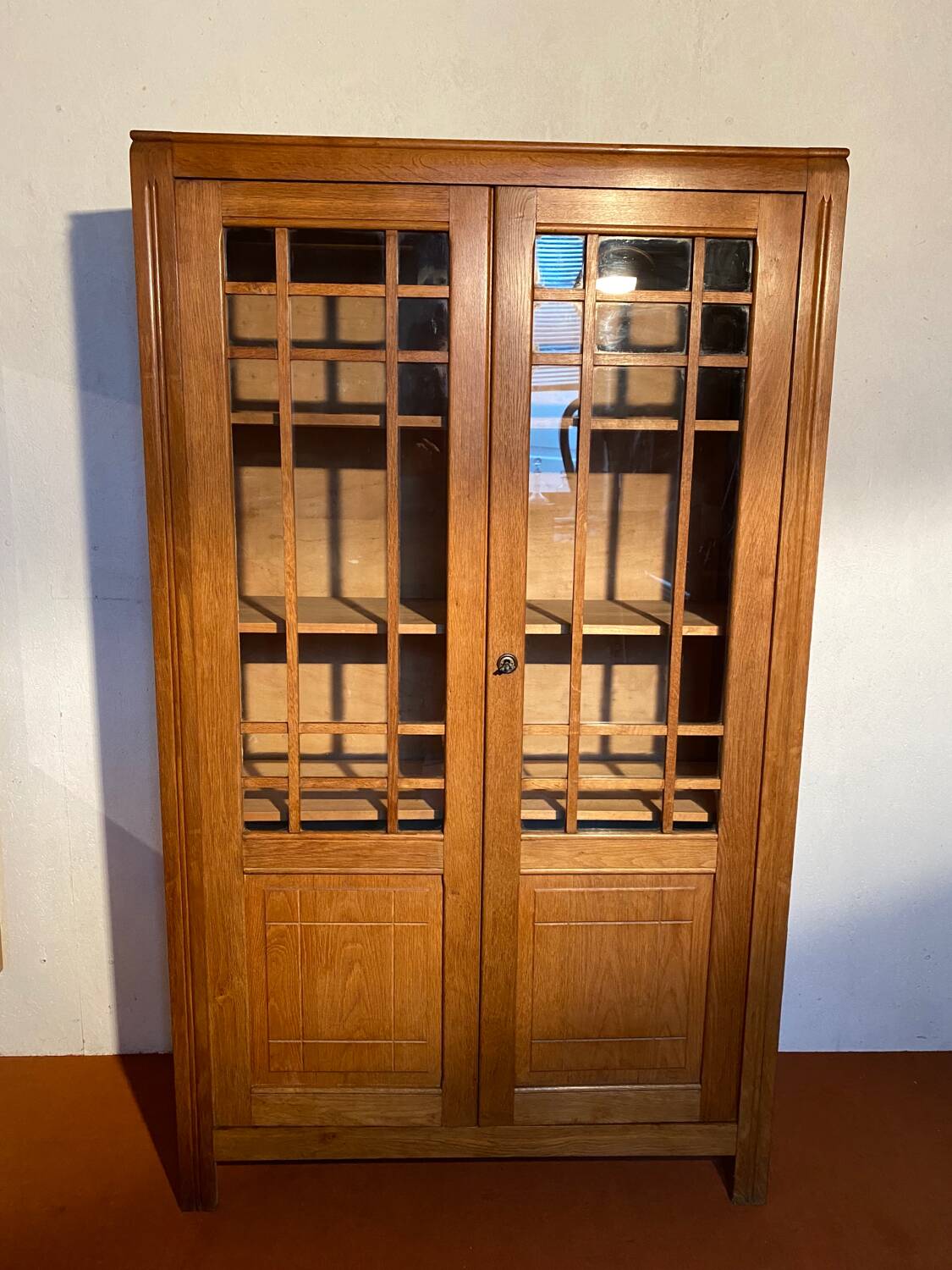 Vintage school cabinet