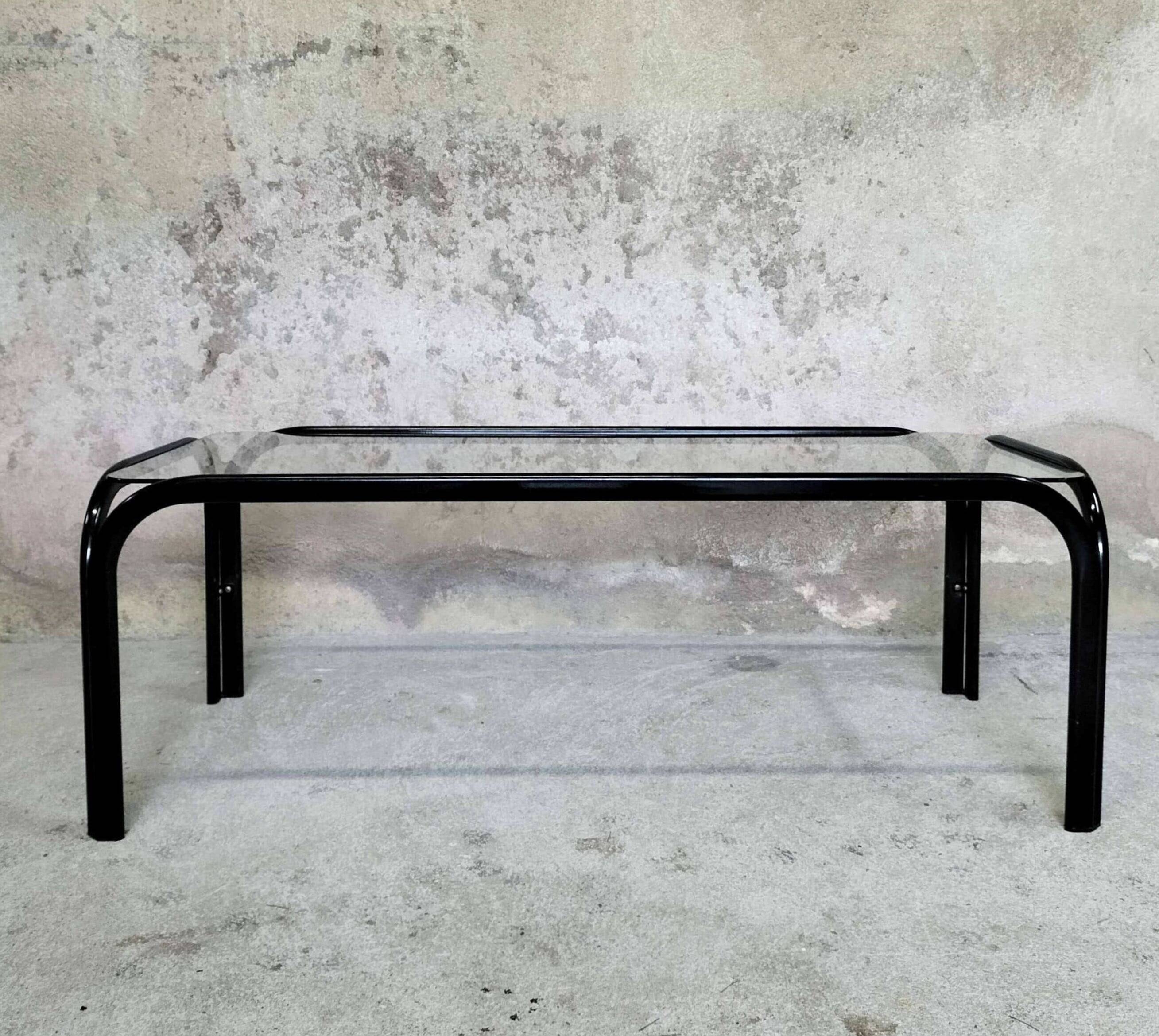 Large vintage coffee table.