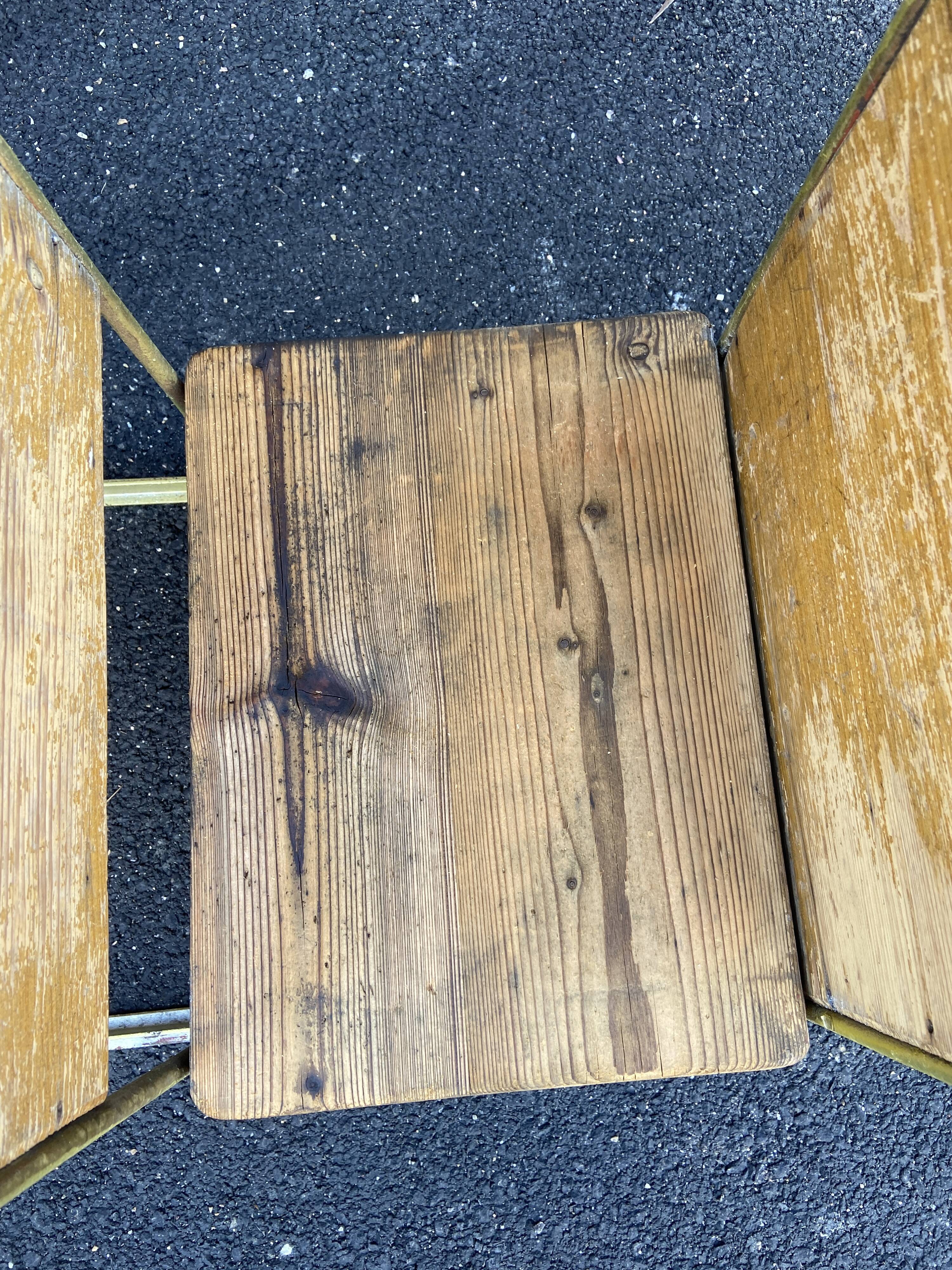 Sled double sled alsace 1900s