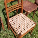 Set of 6 old chairs