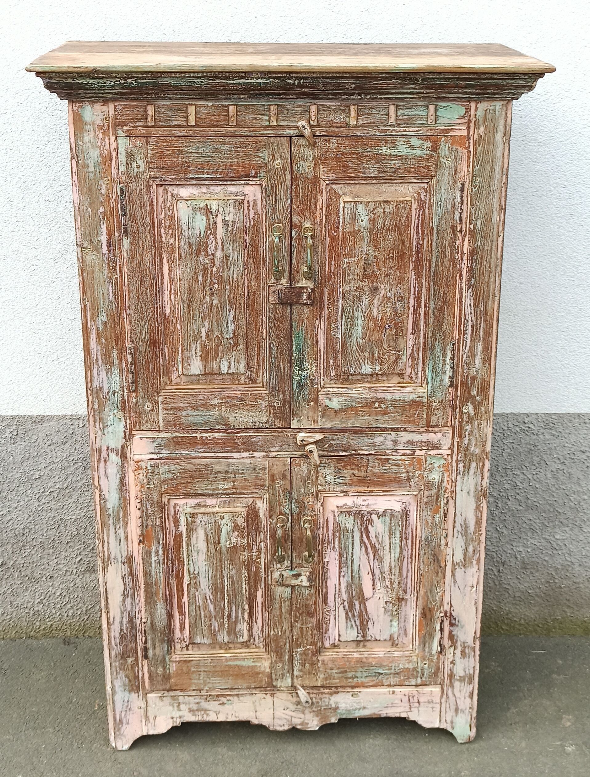Antique wooden wardrobe