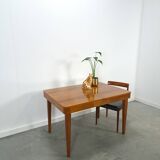 Table de salle à manger extensible design vintage Halabala