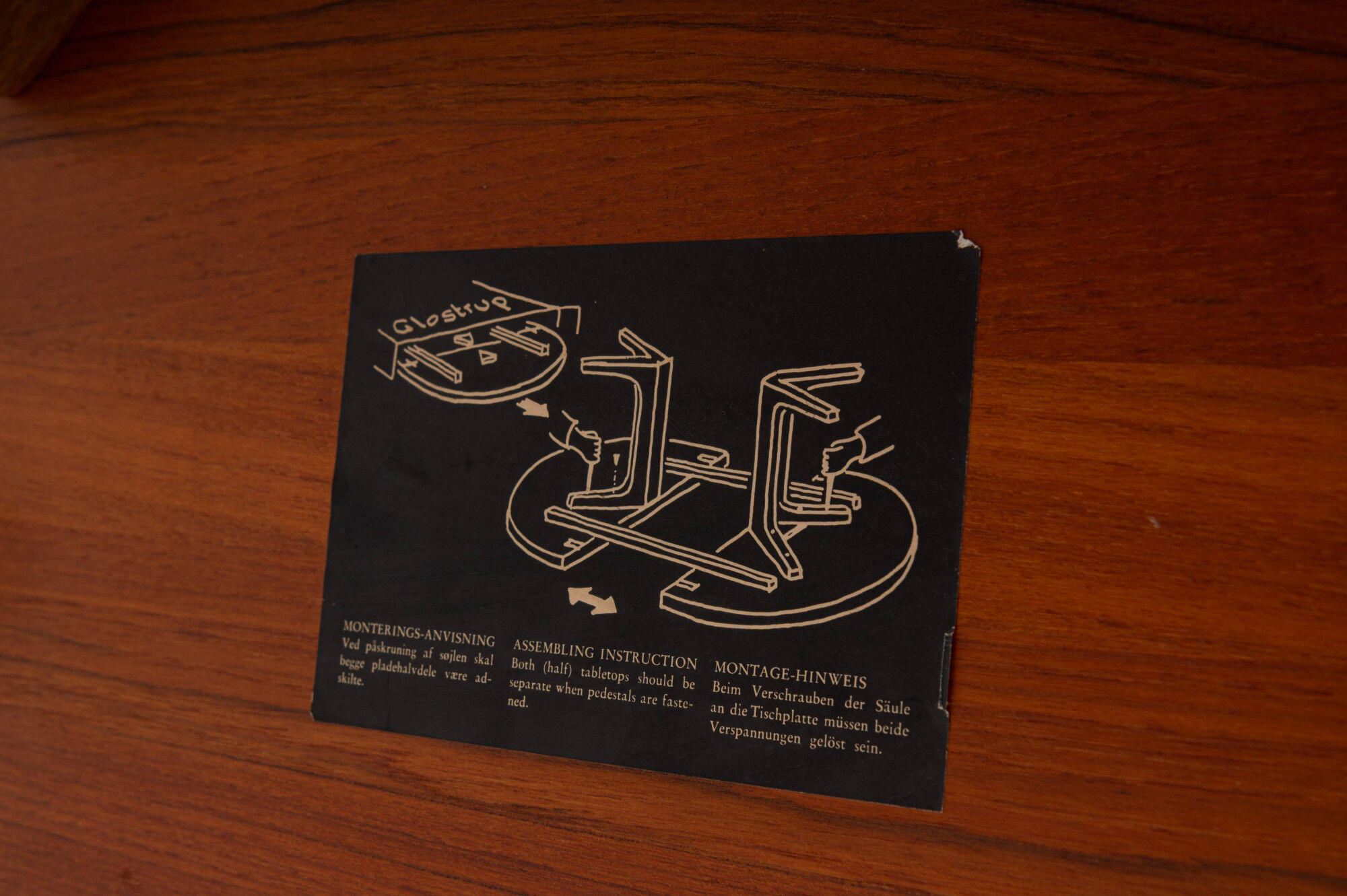 Extendable Dining Table from Glostrup Møbelfabrik, Denmark, 1960s