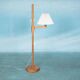 Minimalist Scandinavian floor lamp Carl Malmsten in pine, Sweden