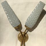 Double vintage wall lamp
