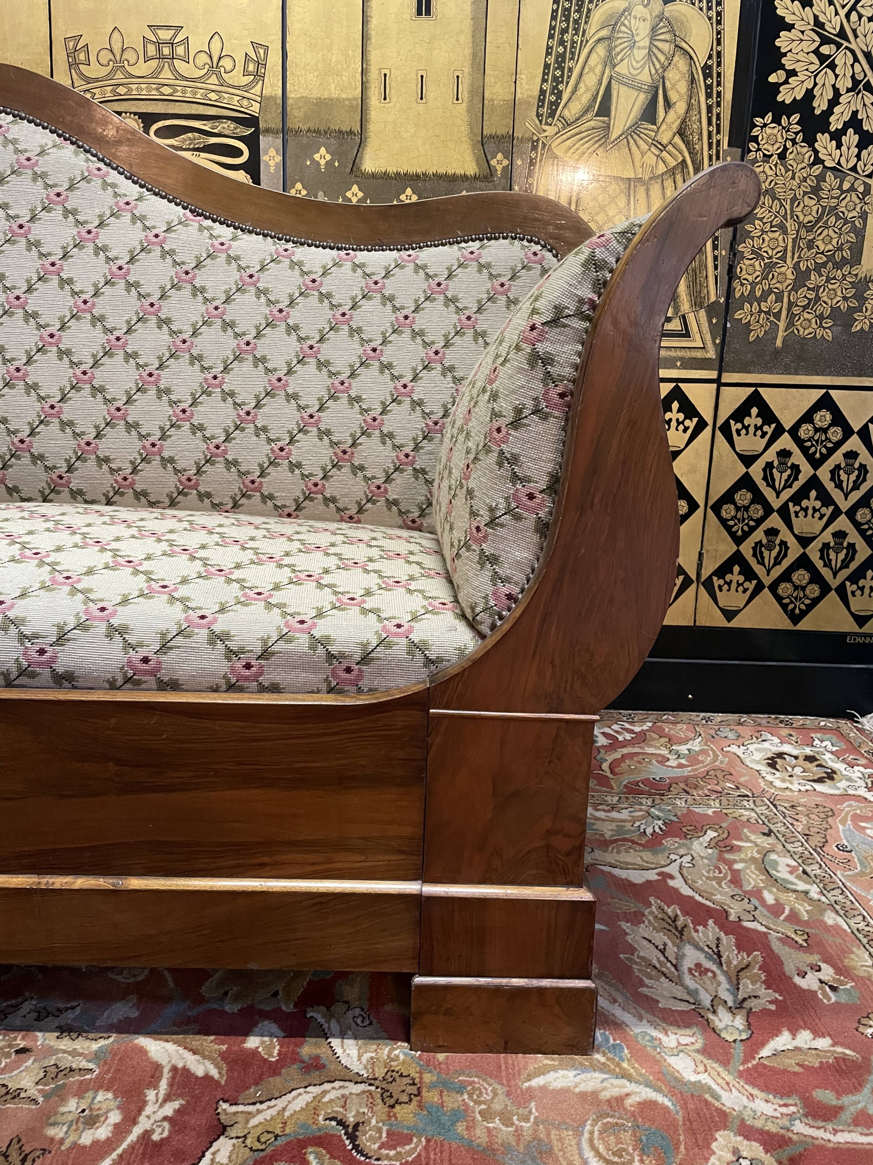 Louis Philippe period sofa - bench