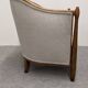 Pair of Art Deco gondola armchairs, France circa 1920