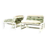 Set of 2 “Carlotta” armchairs by Tobia and Afra Scarpa for Cassina, 1960s