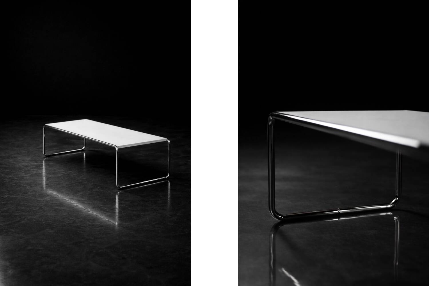 Vintage Mid-Century Italian Modern Laccio Kiga Low Coffee Table from Gavina