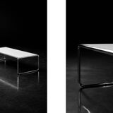 Vintage Mid-Century Italian Modern Laccio Kiga Low Coffee Table from Gavina