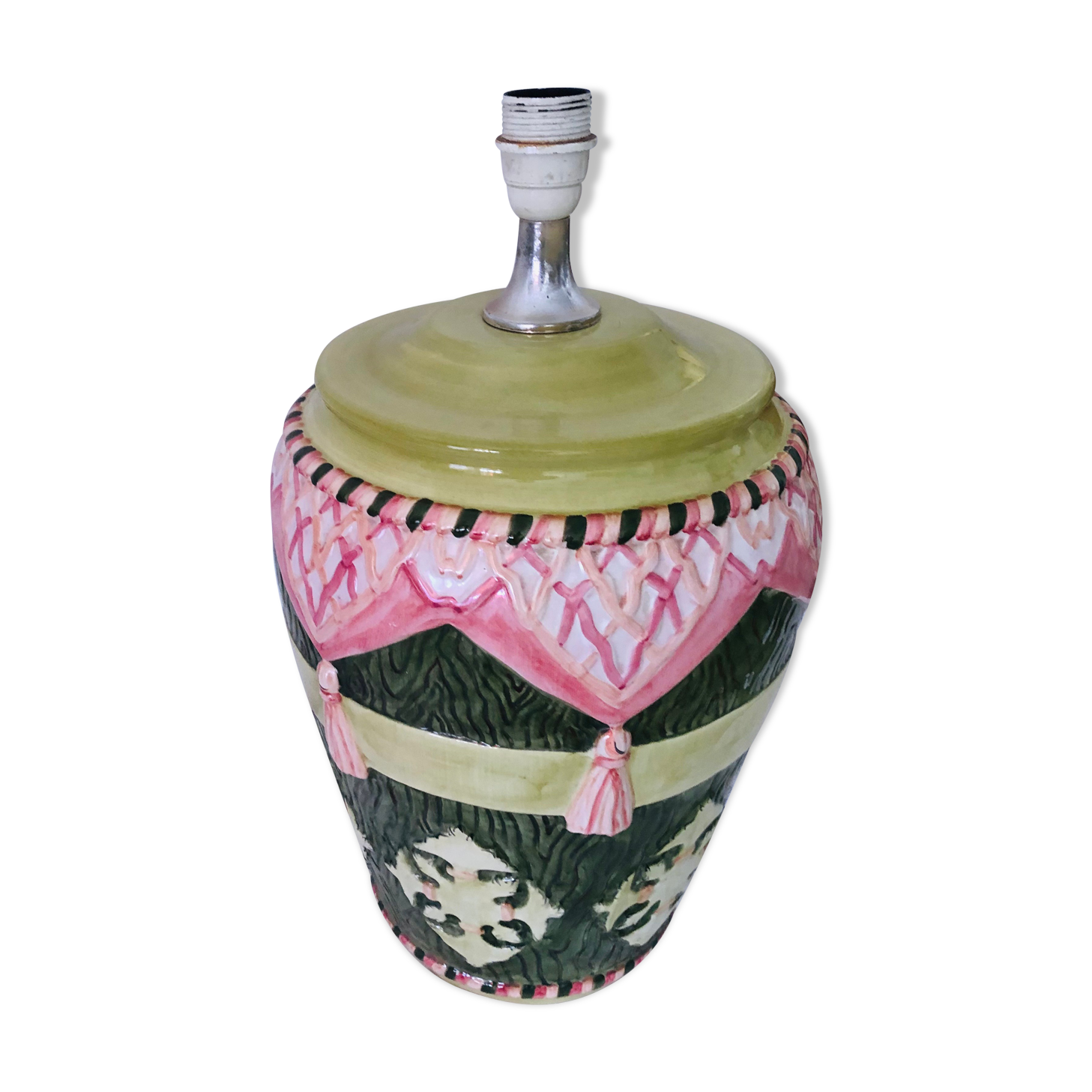 Colorful vintage lamp