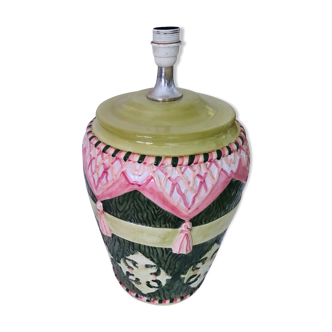 Colorful vintage lamp