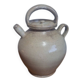 Théière en grès artisanale XIXe siècle – Production régionale française