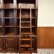 Classic English Mahogany Library Bookcase