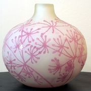 Glass paste vase