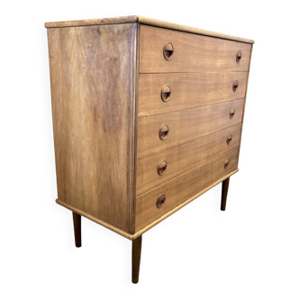 Scandinavian design chest of drawers 1950