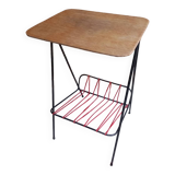 Magazine holder end table 1960