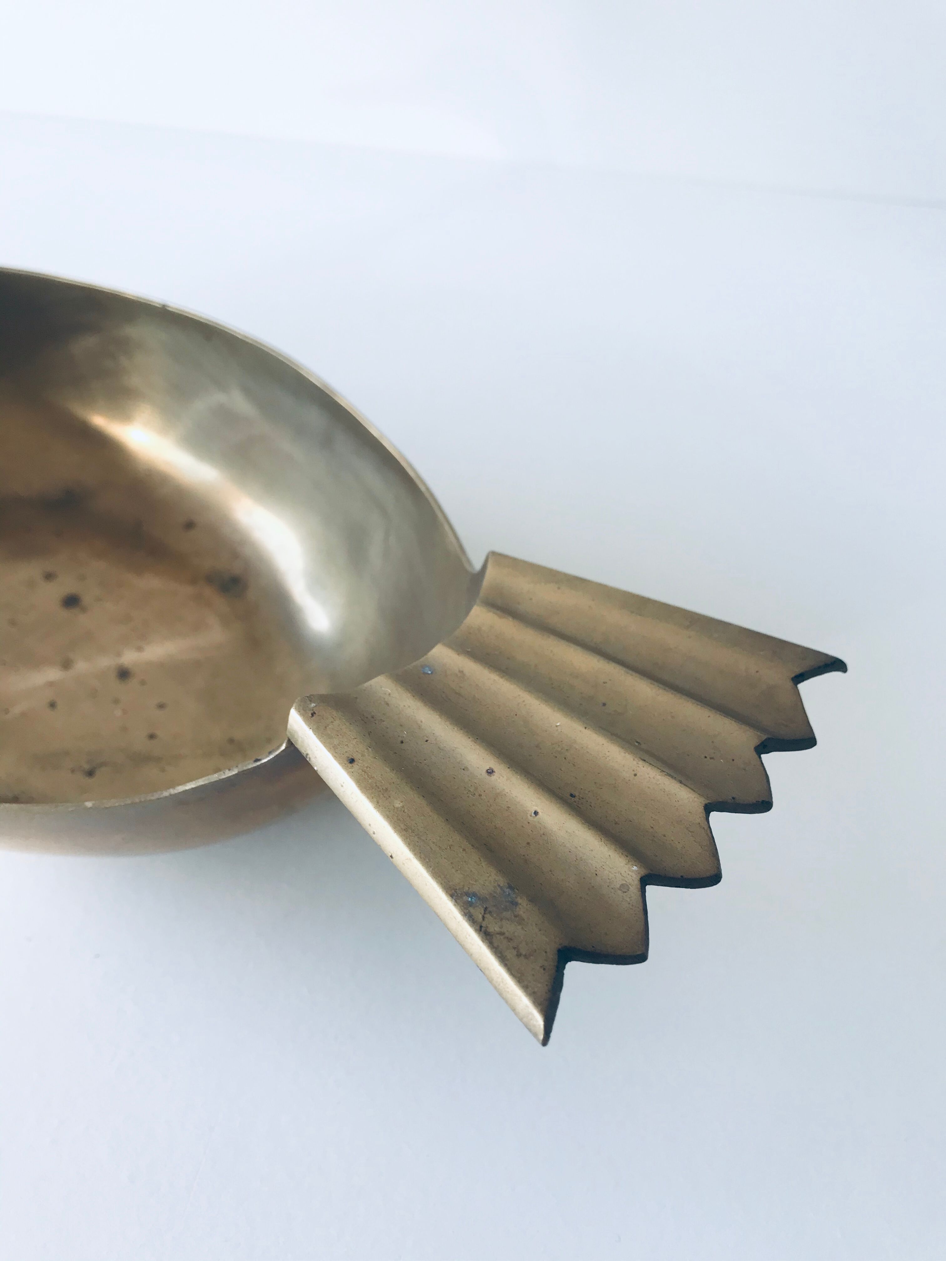 Empty brass duck empty pocket