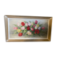 Painting on canvas flowers signed