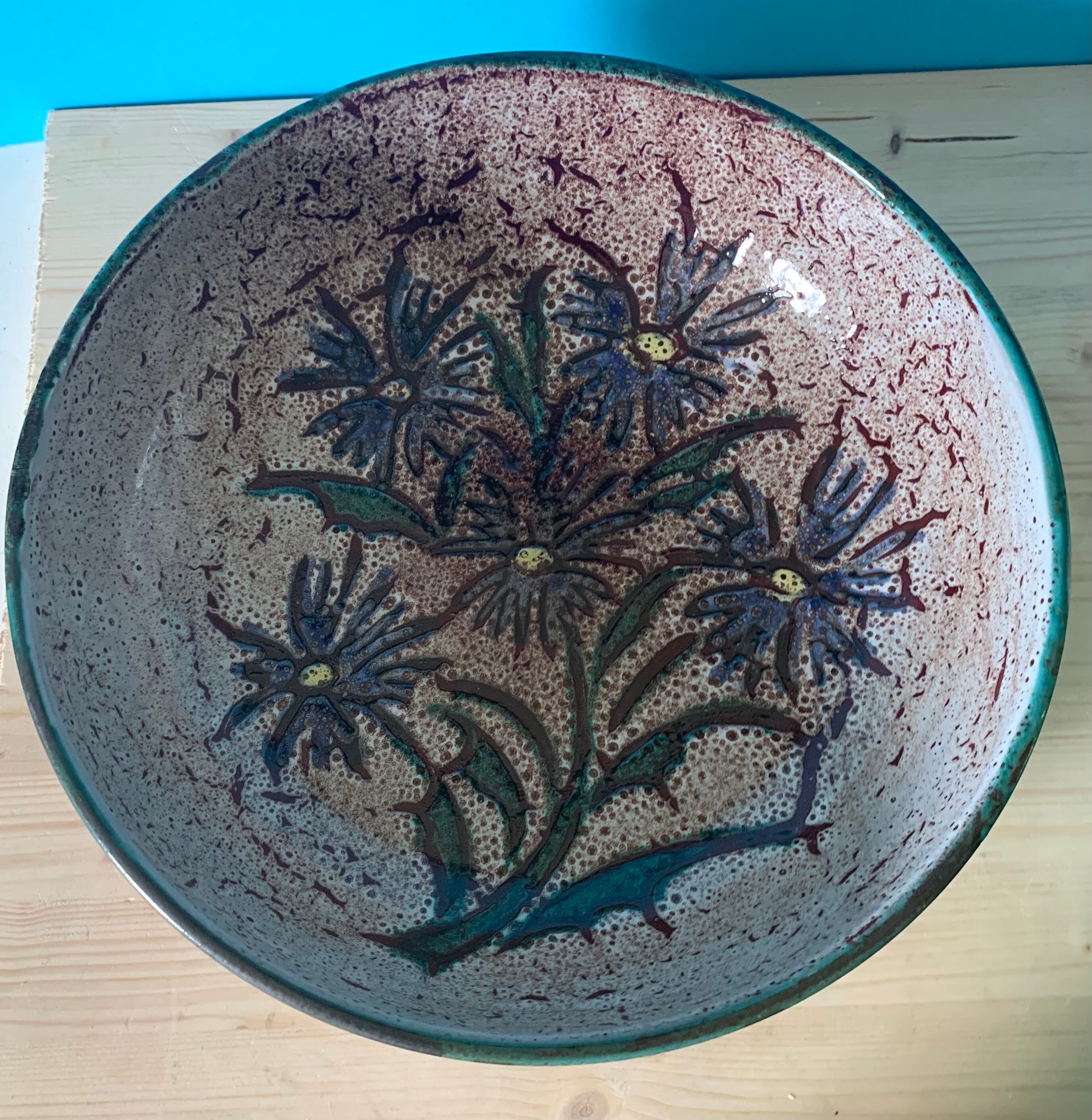 Salad bowl Vallauris Daniel Etienne