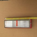 Vintage Elektrosvit industrial wall ceiling lamp glass garage emergency 70s