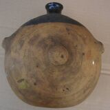 Glazed terracotta field toad gourd