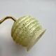 Vintage yellow Clichy glass tulip wall light