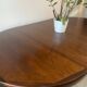 Vintage Baumann table with 2 extensions