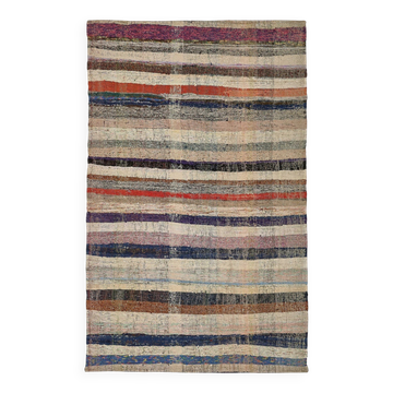 Turkish Handwoven Flatweave Chaput Kilim 170 cm x 273 cm