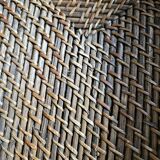 Wooden and wicker top