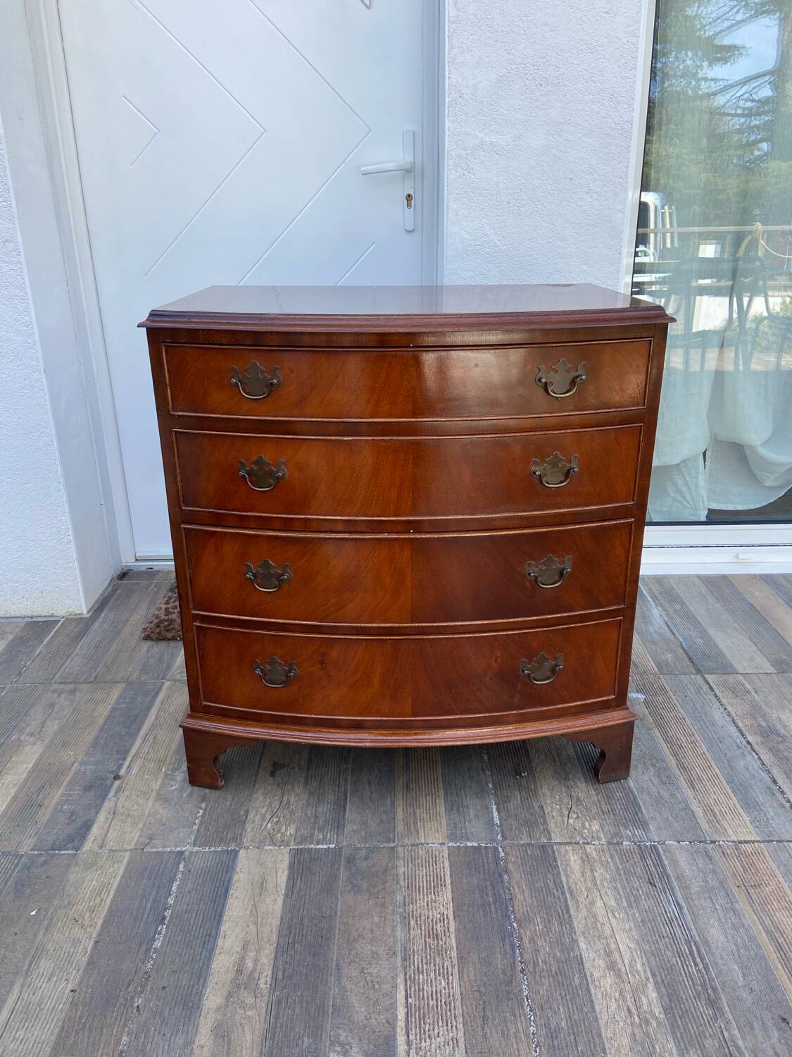 English chest of drawers