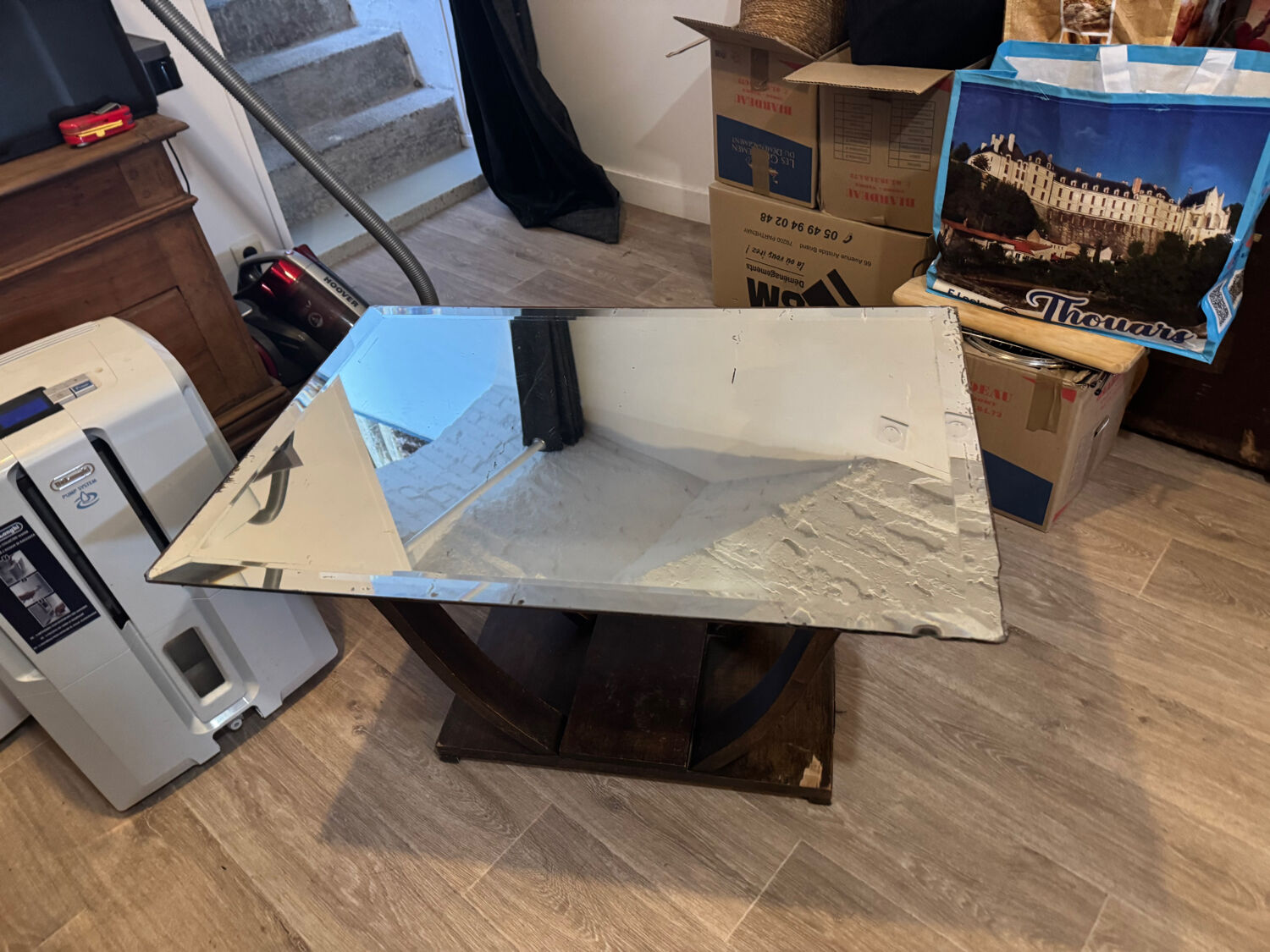 Mirror coffee table