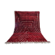 Off-white Moroccan rug with geometric patterns, 200cm x 300cm