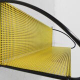 Pilastro wall rack with perforated steel plate